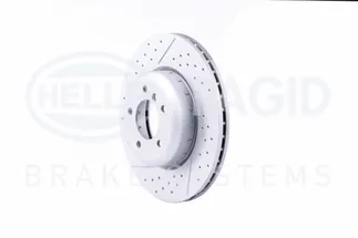 Hella Pagid Front Disc Brake Rotor - 34116786392